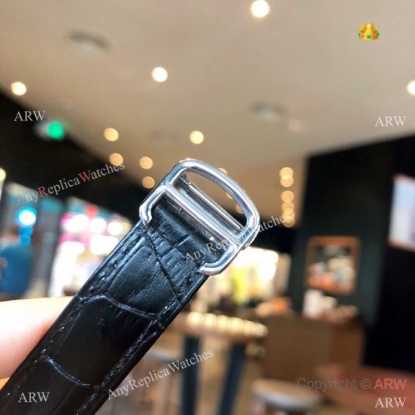 High Quality Cartier White Roman Dial Diamond Watch 36mm High Quality Cartier White Roman Dial Diamond Watch 36mm
