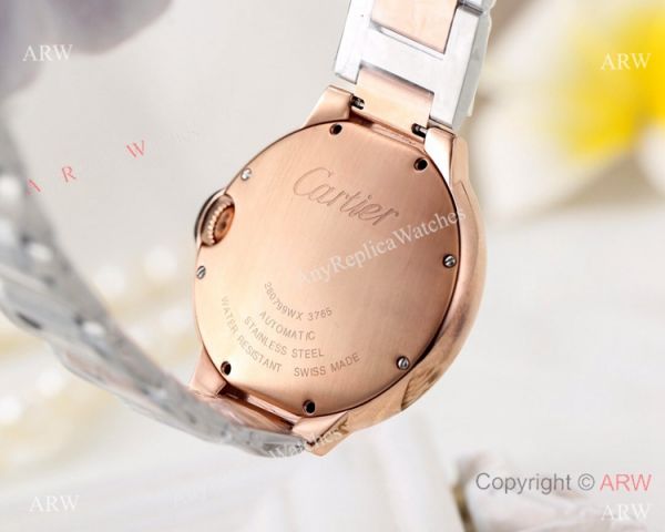 Clone Cartier Ballon Bleu Rose Gold Automatic Watches 42mm or 33mm Clone Cartier Ballon Bleu Rose Gold Automatic Watches 42mm or 33mm