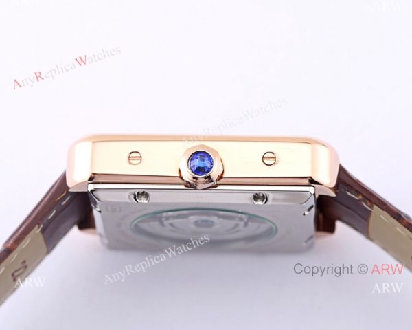 Cartier Tank Solo Moonphase Copy Watch White Dial Black Leather Strap Cartier Tank Solo Moonphase Copy Watch White Dial Black Leather Strap