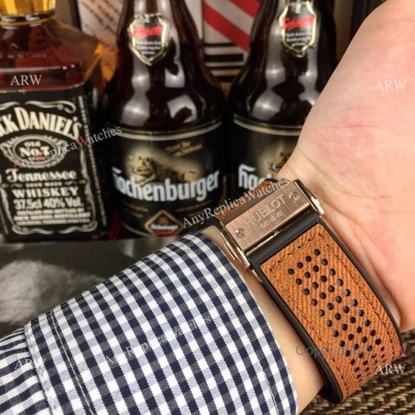 Fake Hublot Geneve Big Bang Unico King Chronograph Watches Silver Case 45mm Fake Hublot Geneve Big Bang Unico King Chronograph Watches Silver Case 45mm