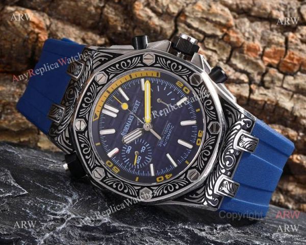 Best Copy Audemars Piguet Royal Oak Offshore Tourbillon Tattoo Watches Orange Rubber Strap Best Copy Audemars Piguet Royal Oak Offshore Tourbillon Tattoo Watches Orange Rubber Strap