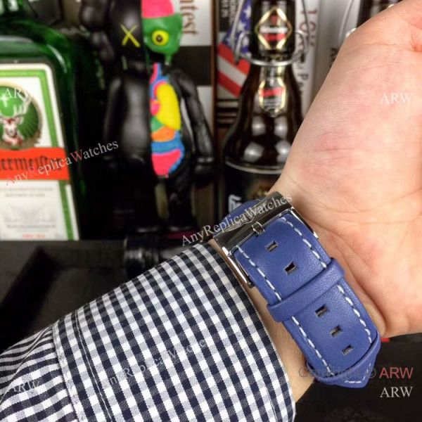 2019 Replica Breitling Navitimer Chronograph Blue Dial Blue Leather Band Watches 2019 Replica Breitling Navitimer Chronograph Blue Dial Blue Leather Band Watches