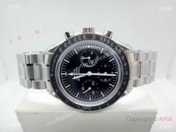 Swiss Grade 1 Omega Speedmaster 7750 Stainless Steel Black Bezel Swiss Replica Watches Swiss Grade 1 Omega Speedmaster 7750 Stainless Steel Black Bezel Swiss Replica Watches