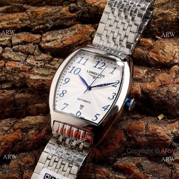Copy Longines Evidenza Men Watches Black Dial Black Leather Strap Copy Longines Evidenza Men Watches Black Dial Black Leather Strap