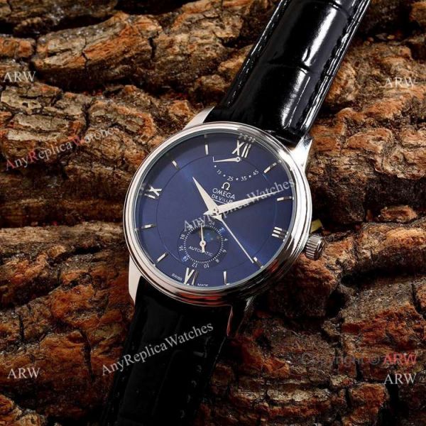 Omega De Ville Fake 40mm Watch 2-Tone Rose Gold Moonphase Omega De Ville Fake 40mm Watch 2-Tone Rose Gold Moonphase