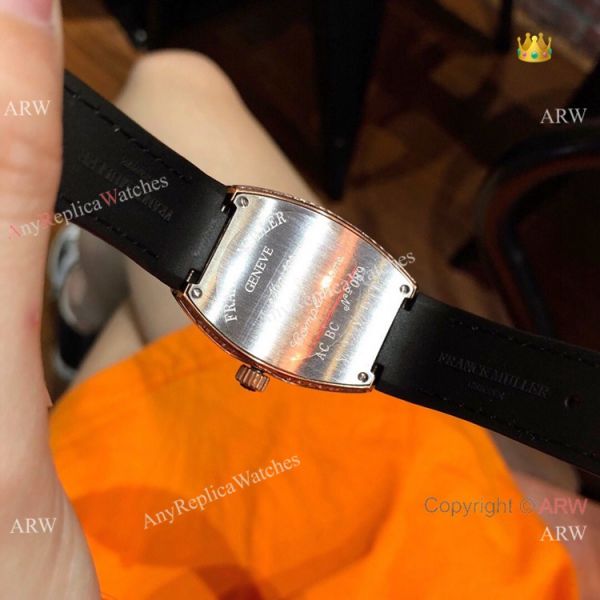 Replica Franck Muller Vanguard Women Watches Rose Gold Diamond Swiss Quartz Replica Franck Muller Vanguard Women Watches Rose Gold Diamond Swiss Quartz