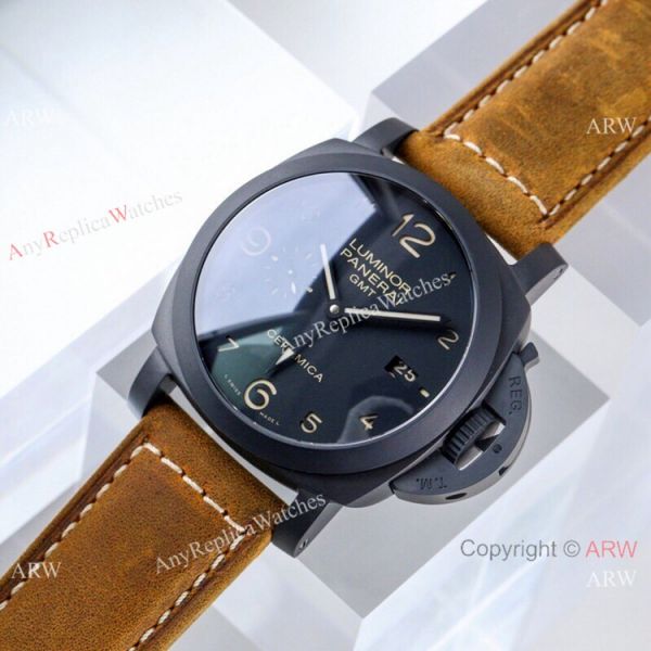 (VS) Swiss Copy Panerai Luminor GMT 1950 Ceramica PAM 441 Watch (VS) Swiss Copy Panerai Luminor GMT 1950 Ceramica PAM 441 Watch