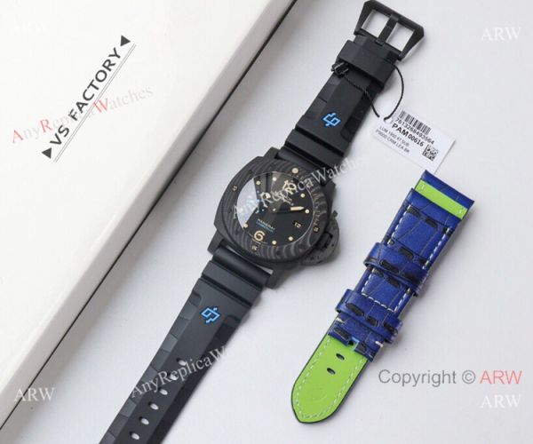 1:1 Best Edition Swiss Panerai Luminor 1950 Submersible Carbon Watch VS Factory 1:1 Best Edition Swiss Panerai Luminor 1950 Submersible Carbon Watch VS Factory