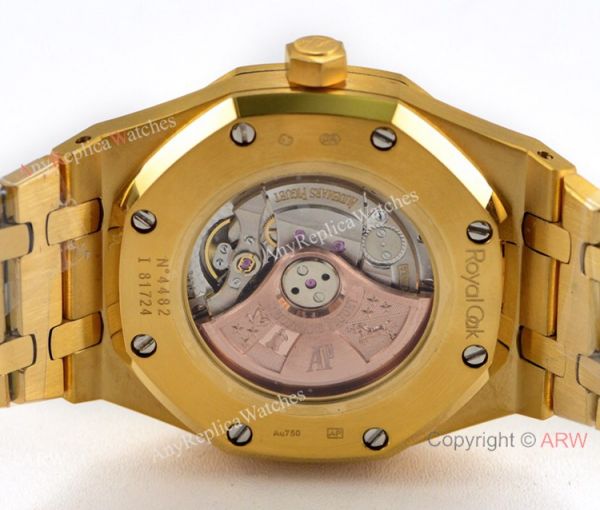 N9 Factory Audemars Piguet Royal Oak Frosted Gold Swiss 3120 Watch w-Diamond N9 Factory Audemars Piguet Royal Oak Frosted Gold Swiss 3120 Watch w-Diamond