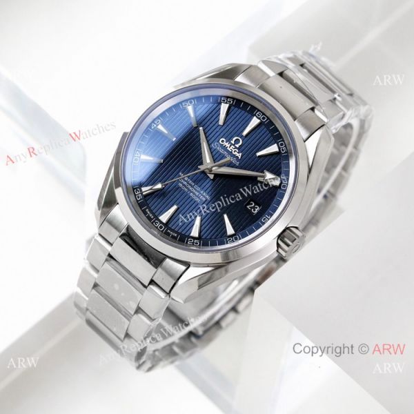 (VS)Swiss Grade Omega Seamaster Aqua Terra Copy 8500 watch Stainless Steel Blue Dial (VS)Swiss Grade Omega Seamaster Aqua Terra Copy 8500 watch Stainless Steel Blue Dial
