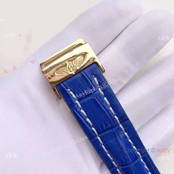 JF Factory Breitling Navitimer 01 Men Watch Blue Dial Two Tone JF Factory Breitling Navitimer 01 Men Watch Blue Dial Two Tone