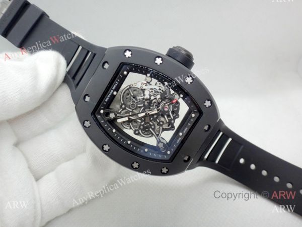 High Quality Richard Mille Knock off Watch Bubba Watson RM 055 Blacksteel High Quality Richard Mille Knock off Watch Bubba Watson RM 055 Blacksteel