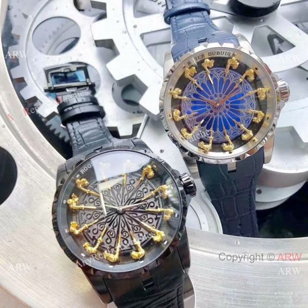 New Copy Roger Dubuis Excalibur RDDBEX0495 SS Gray Dial Watch New Copy Roger Dubuis Excalibur RDDBEX0495 SS Gray Dial Watch