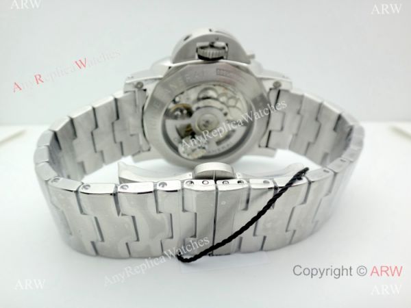 Copy Panerai PAM 674 Luminor Watch Stainless Steel Brown Marker Copy Panerai PAM 674 Luminor Watch Stainless Steel Brown Marker