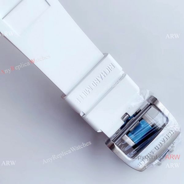 KV Factory Swiss 7750 Richard Mille RM 011-FM Polo Club Saint Tropez White Ceramic Watch Richard Mille AAA KV Factory Swiss 7750 Richard Mille RM 011-FM Polo Club Saint Tropez White Ceramic Watch Richard Mille AAA