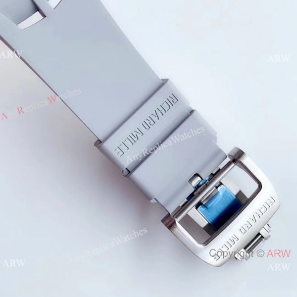 KV Factory Swiss Copy Richard Mille RM 011-FM Polo Club Saint Tropez Watch White Ceramic Gray Skeleton Dial KV Factory Swiss Copy Richard Mille RM 011-FM Polo Club Saint Tropez Watch White Ceramic Gray Skeleton Dial