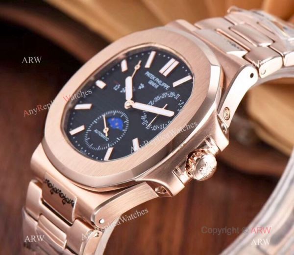 Patek Nautilus Rose Gold Power Reserve Men Watch Knock off Watches China Patek Nautilus Rose Gold Power Reserve Men Watch Knock off Watches China