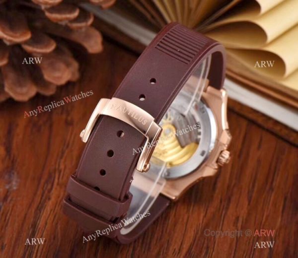 Copy Patek Philippe Nautilus Flying Tourbillon 42mm Watch White Rubber Band Copy Patek Philippe Nautilus Flying Tourbillon 42mm Watch White Rubber Band