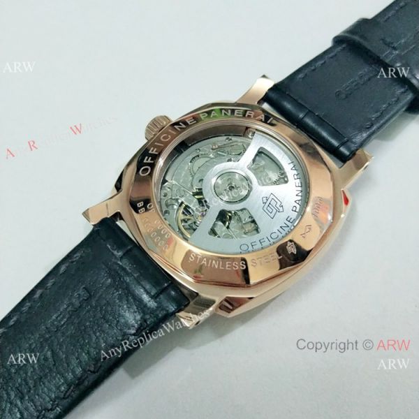 Fake Panerai Radiomir Rose Gold Black Dial 45mm Watch PAM00575 Fake Panerai Radiomir Rose Gold Black Dial 45mm Watch PAM00575