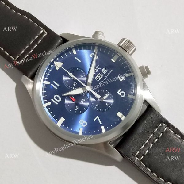 New Iwc Pilot Spitfire Blue Chronograph Watch High Quality Replica Watches China New Iwc Pilot Spitfire Blue Chronograph Watch High Quality Replica Watches China