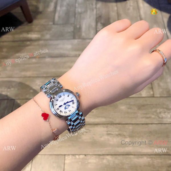 Longines PrimaLuna Quartz White Dial Ladies Watch New Replica Longines PrimaLuna Quartz White Dial Ladies Watch New Replica