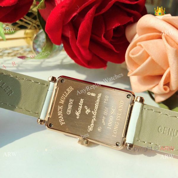 New Fake Franck Muller Long Island Color Dreams 26mm Watch Rose Gold Diamond New Fake Franck Muller Long Island Color Dreams 26mm Watch Rose Gold Diamond