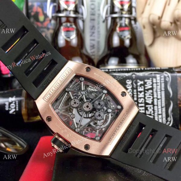 Richard Mille RM012 Rose Gold Diamond Watch Swiss Quality Richard Mille RM012 Rose Gold Diamond Watch Swiss Quality