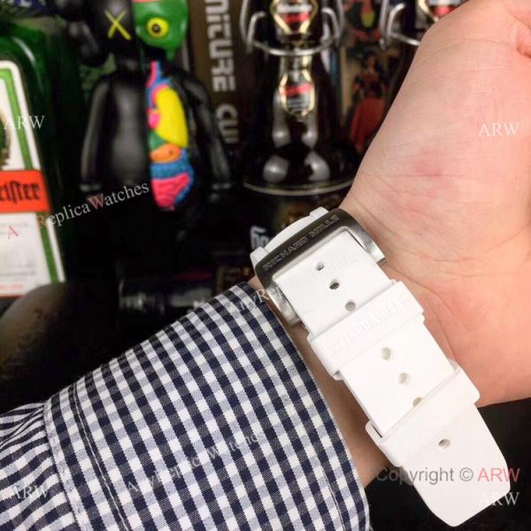 Swiss Replica Richard Mille RM035 Americas Diamond Red Rubber Watch Swiss Replica Richard Mille RM035 Americas Diamond Red Rubber Watch