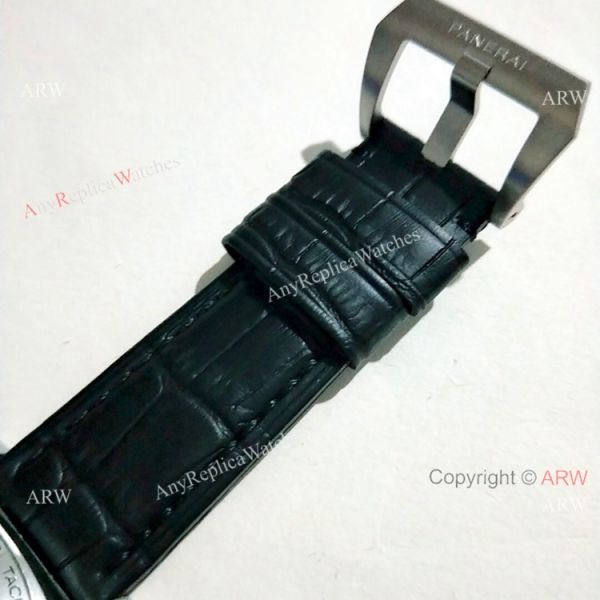 Panerai Luminor Daylight Automatic Watch SS Black Dial Panerai Luminor Daylight Automatic Watch SS Black Dial