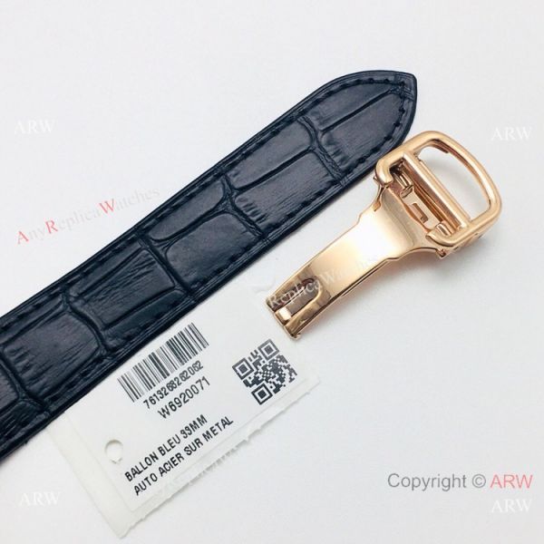 (GB) Swiss Replica Cartier Santos Rose Gold Mens Watch 9015 Movement (GB) Swiss Replica Cartier Santos Rose Gold Mens Watch 9015 Movement