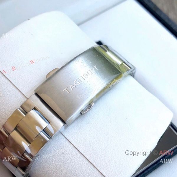 Copy Tag Heuer Autavia Flyback Stainless Steel White Dial Watches 43mm Copy Tag Heuer Autavia Flyback Stainless Steel White Dial Watches 43mm