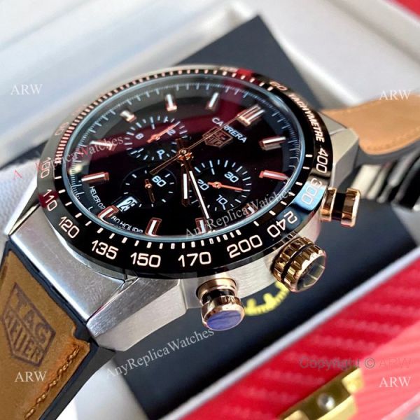 New Replica Tag Heuer Carrera Heuer 02 Watches Black Leather Strap New Replica Tag Heuer Carrera Heuer 02 Watches Black Leather Strap