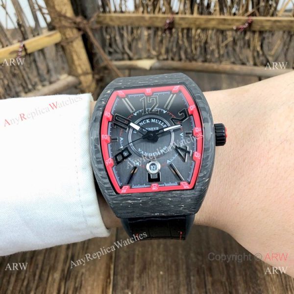 Swiss Quality Replica Franck Muller Vanguard Carbon Krypton Men Watches Swiss Quality Replica Franck Muller Vanguard Carbon Krypton Men Watches