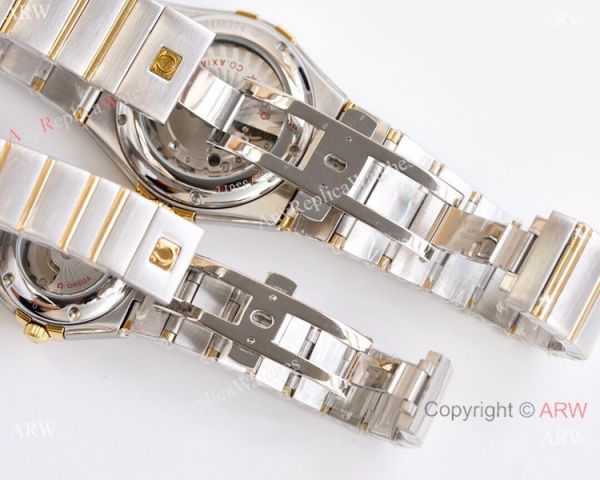 Swiss Quality Copy Omega Double Eagle Watches 2-Tone Silver Dial 38mm or 27mm Swiss Quality Copy Omega Double Eagle Watches 2-Tone Silver Dial 38mm or 27mm