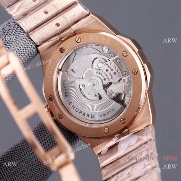 Swiss Replica Chopard Alpine Eagle Men Watch 41mm Blue Dial Rose Gold Swiss Replica Chopard Alpine Eagle Men Watch 41mm Blue Dial Rose Gold