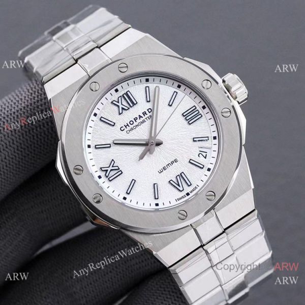 Swiss Replica Chopard Alpine Eagle chopard 298600 Watch 41mm White Dial Stainless Steel Swiss Replica Chopard Alpine Eagle chopard 298600 Watch 41mm White Dial Stainless Steel
