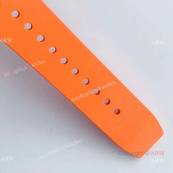 KV Factory V2 Upgraded Knockoff Richard Mille RM011 Orange Rubber Band Carbon Watch KV Factory V2 Upgraded Knockoff Richard Mille RM011 Orange Rubber Band Carbon Watch