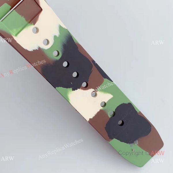KV Factory V2 Upgraded Replica Richard Mille RM-011 Carbon Watch With Camouflage Richard Mille Strap KV Factory V2 Upgraded Replica Richard Mille RM-011 Carbon Watch With Camouflage Richard Mille Strap
