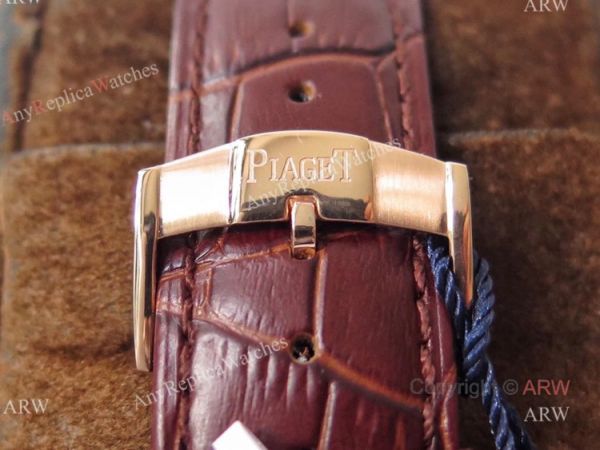 Swiss Replica Mens Piaget Emperador Rose Gold Silver Dial Automatic Watch Swiss Replica Mens Piaget Emperador Rose Gold Silver Dial Automatic Watch