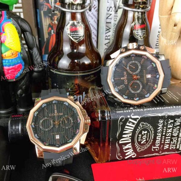 Replica Admirals Cup AC-One Corum Watch Rose Gold Chronograph Replica Admirals Cup AC-One Corum Watch Rose Gold Chronograph