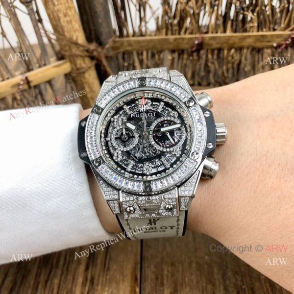 AAA Replica Hublot Big Bang Unico Sapphire Iced Out Watches AAA Replica Hublot Big Bang Unico Sapphire Iced Out Watches