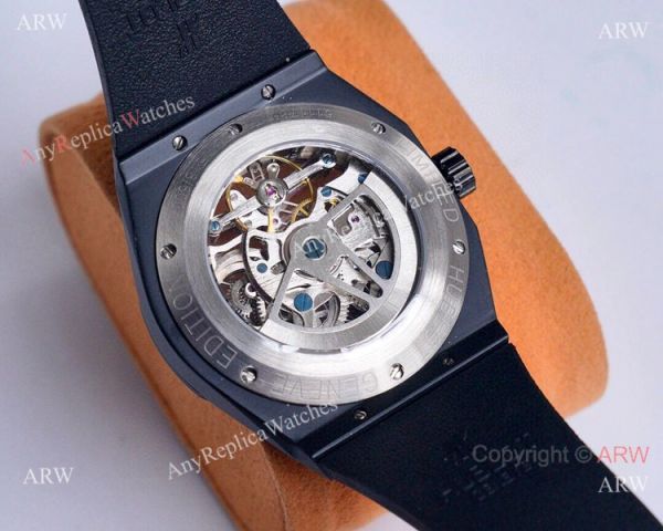 Copy Hublot Classic Fusion Skeleton All Black Watches Automatic Copy Hublot Classic Fusion Skeleton All Black Watches Automatic