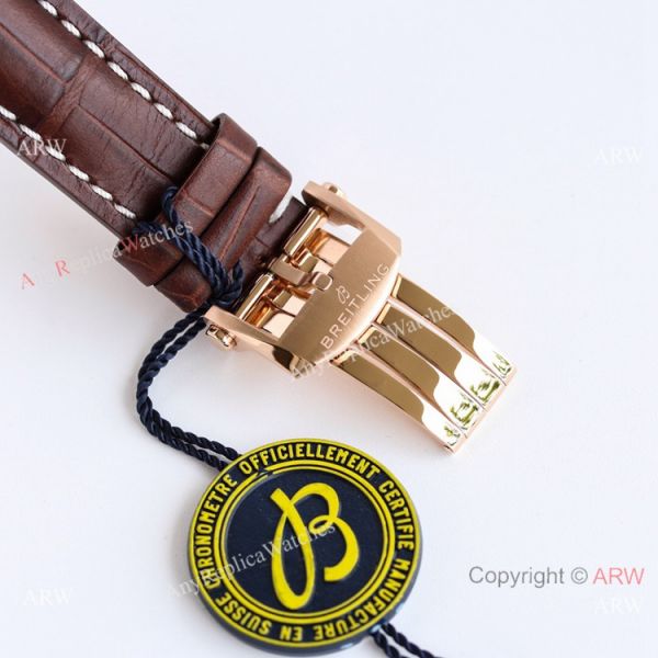 GF Factory Breitling Premier Chronograph B01 Watch A7750 Rose Gold GF Factory Breitling Premier Chronograph B01 Watch A7750 Rose Gold