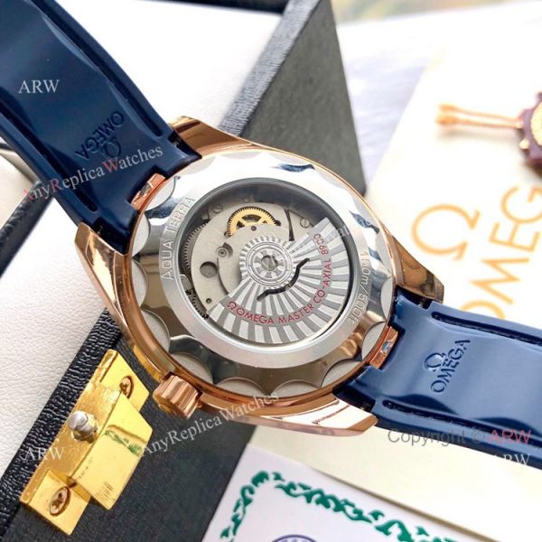Copy Omega Seamaster Aqua Terra 150M Watches 41mm Rose Gold Copy Omega Seamaster Aqua Terra 150M Watches 41mm Rose Gold