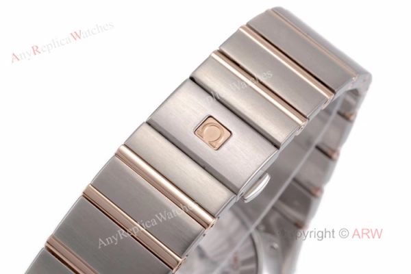 New Omega Constellation Rose Gold Mens Watches Best Replica VSF Omega New Omega Constellation Rose Gold Mens Watches Best Replica VSF Omega