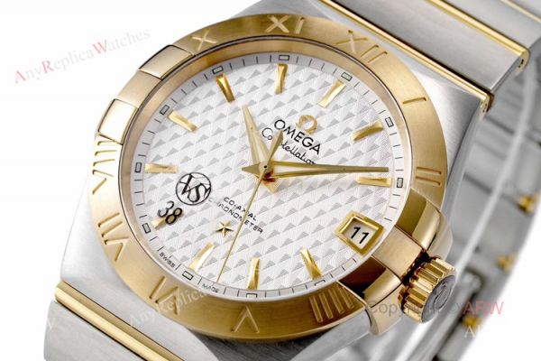New Omega Constellation Watches Best vsf Omega Two Tone Mens Copy Watch New Omega Constellation Watches Best vsf Omega Two Tone Mens Copy Watch