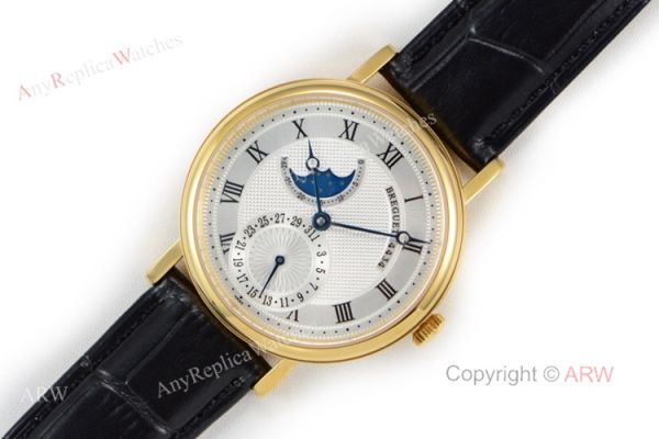 Replica Breguet Classique Automatic Watch Yellow Gold Breguet Classique Moonphase Dial Replica Breguet Classique Automatic Watch Yellow Gold Breguet Classique Moonphase Dial