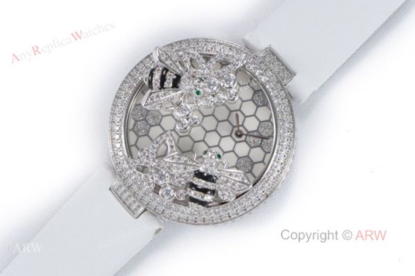 Swiss Replica Cartier Le Cirque Animalier De Cartier With Bees Decor Diamond Watch Swiss Replica Cartier Le Cirque Animalier De Cartier With Bees Decor Diamond Watch