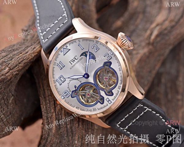 Copy IWC Big Pilots Double Tourbillon Watches Rose Gold Case Copy IWC Big Pilots Double Tourbillon Watches Rose Gold Case