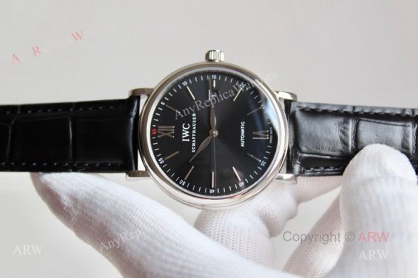 Best Replica IWC Schaffhausen Portofino Black Dial IWC MenS Watches Best Replica IWC Schaffhausen Portofino Black Dial IWC MenS Watches